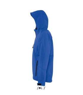 Chaqueta softshell REPLAY MEN 46602 con capucha. Sol´s
