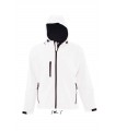 Chaqueta softshell REPLAY MEN 46602 con capucha. Sol´s