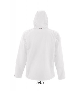 Chaqueta softshell REPLAY MEN 46602 con capucha. Sol´s