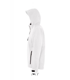 Chaqueta softshell REPLAY MEN 46602 con capucha. Sol´s