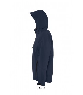Chaqueta softshell REPLAY MEN 46602 con capucha. Sol´s