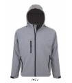 Chaqueta softshell REPLAY MEN 46602 con capucha. Sol´s