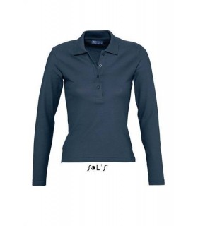 Polo PODIUM 11317 de manga larga para mujer. Sol´s