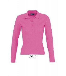 Polo PODIUM 11317 de manga larga para mujer. Sol´s