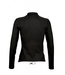 Polo PODIUM 11317 de manga larga para mujer. Sol´s