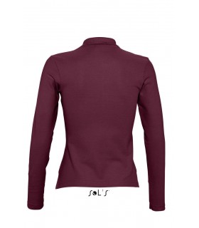 Polo PODIUM 11317 de manga larga para mujer. Sol´s