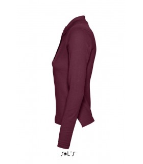 Polo PODIUM 11317 de manga larga para mujer. Sol´s