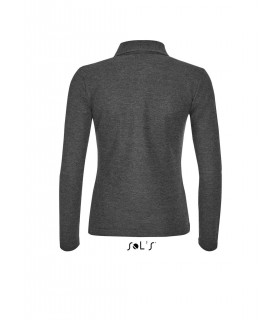 Polo PODIUM 11317 de manga larga para mujer. Sol´s