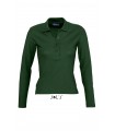 Polo PODIUM 11317 de manga larga para mujer. Sol´s