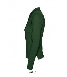 Polo PODIUM 11317 de manga larga para mujer. Sol´s
