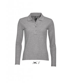 Polo PODIUM 11317 de manga larga para mujer. Sol´s