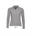 Polo PODIUM 11317 de manga larga para mujer. Sol´s