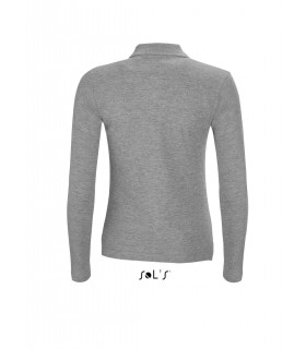 Polo PODIUM 11317 de manga larga para mujer. Sol´s