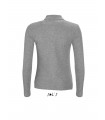 Polo PODIUM 11317 de manga larga para mujer. Sol´s