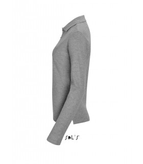 Polo PODIUM 11317 de manga larga para mujer. Sol´s