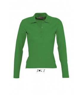Polo PODIUM 11317 de manga larga para mujer. Sol´s