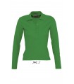 Polo PODIUM 11317 de manga larga para mujer. Sol´s
