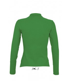 Polo PODIUM 11317 de manga larga para mujer. Sol´s