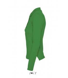 Polo PODIUM 11317 de manga larga para mujer. Sol´s