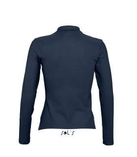 Polo PODIUM 11317 de manga larga para mujer. Sol´s