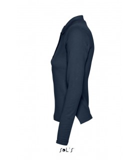 Polo PODIUM 11317 de manga larga para mujer. Sol´s