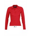 Polo PODIUM 11317 de manga larga para mujer. Sol´s