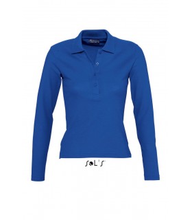 Polo PODIUM 11317 de manga larga para mujer. Sol´s