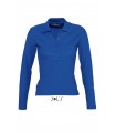 Polo PODIUM 11317 de manga larga para mujer. Sol´s