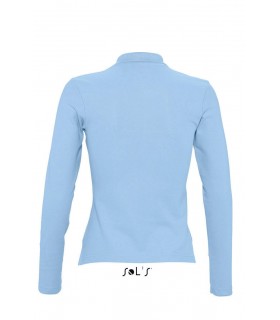 Polo PODIUM 11317 de manga larga para mujer. Sol´s