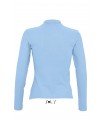 Polo PODIUM 11317 de manga larga para mujer. Sol´s