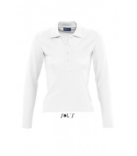 Polo PODIUM 11317 de manga larga para mujer. Sol´s