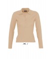 Polo PODIUM 11317 de manga larga para mujer. Sol´s