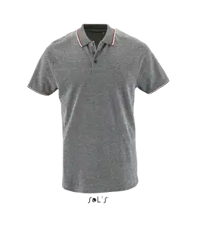 Polo PANAME MEN 02081 de manga corta Jaspeado. Sol´s