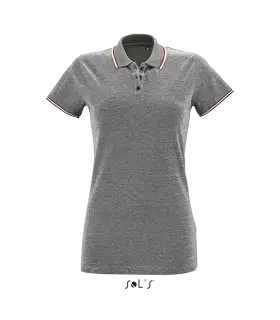 Polo PANAME WOMEN 02082 de manga corta Jaspeado. Sol´s