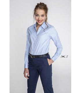 Camisa BRODY WOMEN 02103 de manga larga. SOL´S