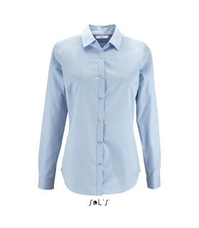 Camisa BRODY WOMEN 02103 de manga larga. SOL´S