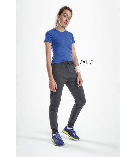 Pantalón JAKE WOMEN 02085 de chandal de corte ajustado. Sol´s