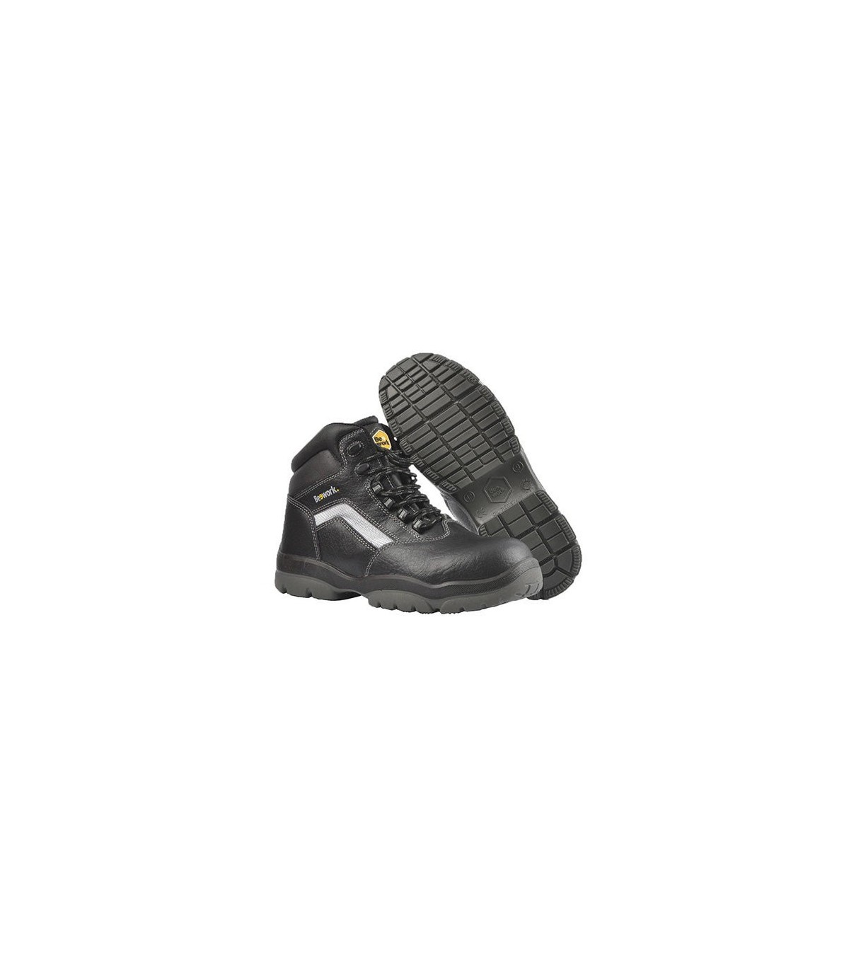 Bota de piel vacuno OSIRIS S3 con puntera y plantilla no metálica. BEE WORK