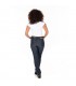 Pantalón 7032 de chica de talle medio. Vaquero elástico. Gary´s