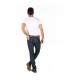 Pantalón 7801 de chico de talle medio. Vaquero elástico. Gary´s