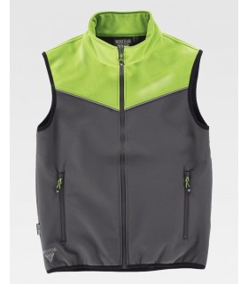 Chaleco Workshell combinado S9316. Workteam3