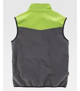 Chaleco Workshell combinado S9316. Workteam4