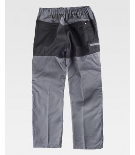 Pantalón combinado con refuerzos B1411. Workteam2