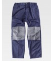 Pantalón combinado con refuerzos B1411. Workteam3