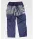 Pantalón combinado con refuerzos B1411. Workteam4
