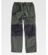 Pantalón combinado con refuerzos B1411. Workteam7