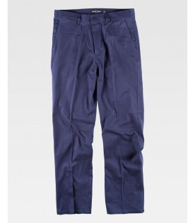 Pantalón recto tipo "Chino" elástico B1422. Workteam5