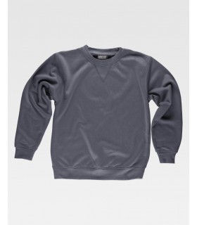 Sudadera cuello redondo