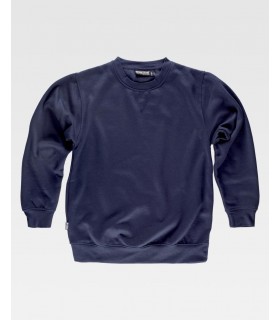 Sudadera cuello redondo