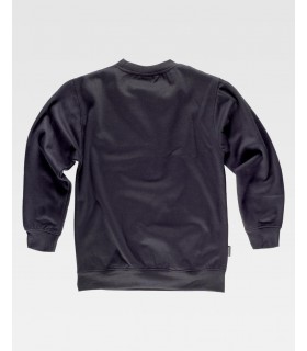 Sudadera cuello redondo
